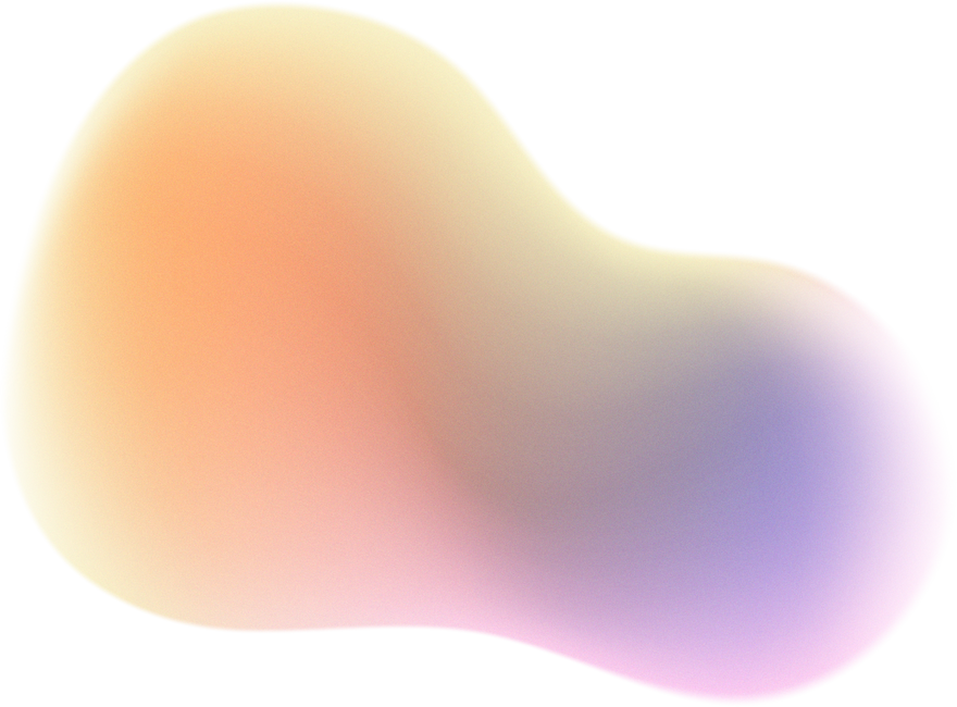 Soft Textured Gradient Blob