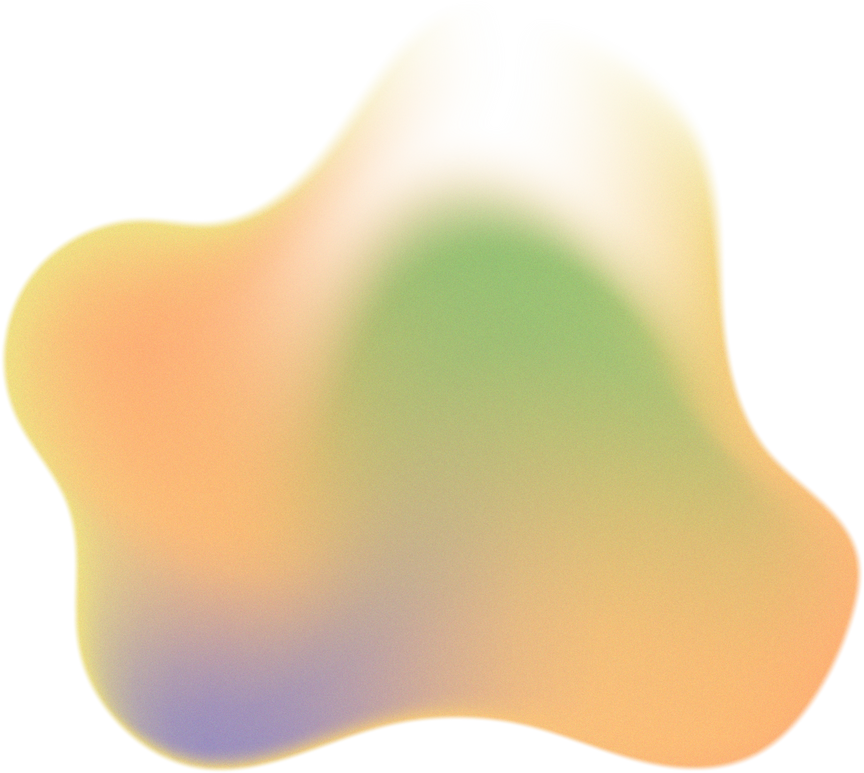 Soft Textured Gradient Blob